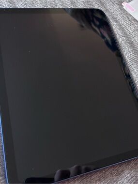 Apple Tablet Screen Protector with Blue Trim